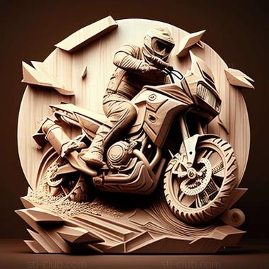 3D model Yamaha XT660Z (STL)